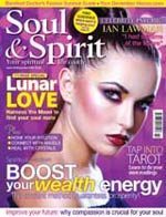 Soul & Spirit magazine December 2009 issue - house doctor feature using chue style feng shui assistance