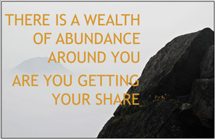 There is a wealth of abundance