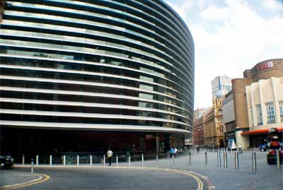 Curve Theatre, Leicester building