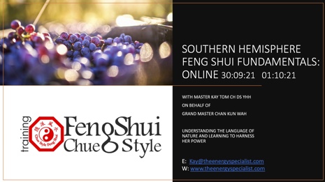 Southern Hemisphere Feng Shui Fundamentals graphic