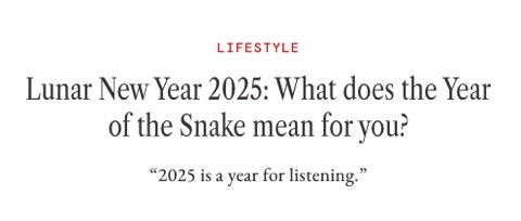 Year of Sheep 2025 Glamour magazine feature